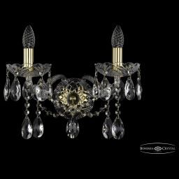Бра Bohemia Ivele Crystal 1413B/2/165/XL/G (BOHEMIA 1413B/2/165/XL/G) Бра Bohemia Ivele Crystal 1413B/2/165/XL/G (BOHEMIA 1413B/2/165/XL/G)