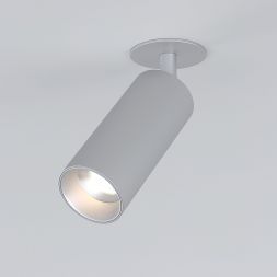 Diffe сетильник встраиваемый серебряный 10W 4200K 25052/LED Elektrostandard