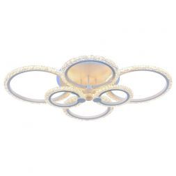 Потолочный светодиодный светильник 18027/6 WHT 132W+11W RGB Profit Light