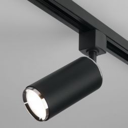 Трековый светильник Elektrostandard Svit GU10 Черный/хром (MRL 1013) однофазный