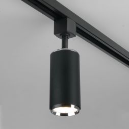Трековый светильник Elektrostandard Svit GU10 Черный/хром (MRL 1013) однофазный