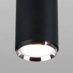 Трековый светильник Elektrostandard Svit GU10 Черный/хром (MRL 1013) однофазный