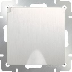 Розетка с защитной крышкой и шторками Werkel W1171213 перламутровый рифленый (WL13-SKGSC-01-IP44)