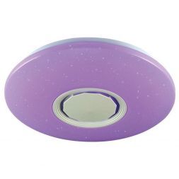 Музыкальный светодиодный светильник Ambrella FF200 WH/CH DANCE