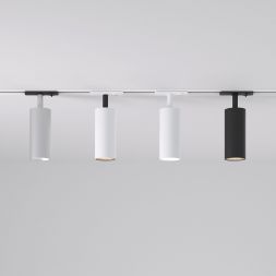 Трековый светильник Elektrostandard Diffe белый 10W 4200K (85152/01) однофазный