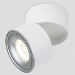 Потолочный светильник Elektrostandard DLR031 15W 4200K 3100 белый матовый/серебро