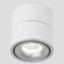 Потолочный светильник Elektrostandard DLR031 15W 4200K 3100 белый матовый/серебро