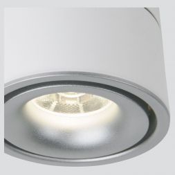 Потолочный светильник Elektrostandard DLR031 15W 4200K 3100 белый матовый/серебро