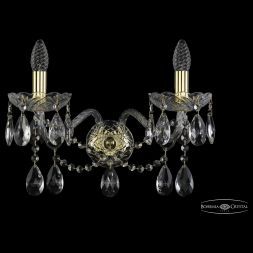 Бра Bohemia Ivele Crystal 1413B/2/200/XL/G