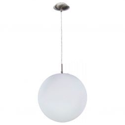 Подвес Citilux CL941251 Шар 25см Белый + Хром Матовый Подвес