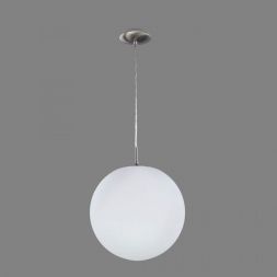 Подвес Citilux CL941251 Шар 25см Белый + Хром Матовый Подвес