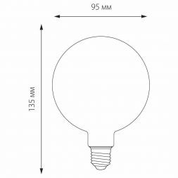 Филаментная светодиодная лампа Elektrostandard Classic F 6W 3300K E27 (G95 тонированный) (BLE2704)