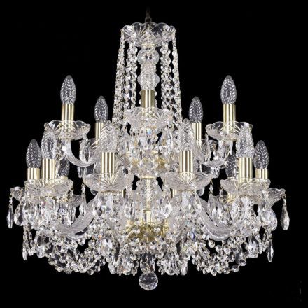 Люстра Bohemia Ivele Crystal 1402/10+5/195/2d/G
