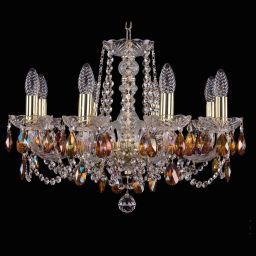 Люстра Bohemia Ivele Crystal 1402/8/195/G/K711 (BOHEMIA 1402/8/195/G/K711) Люстра Bohemia Ivele Crystal 1402/8/195/G/K711 (BOHEMIA 1402/8/195/G/K711)