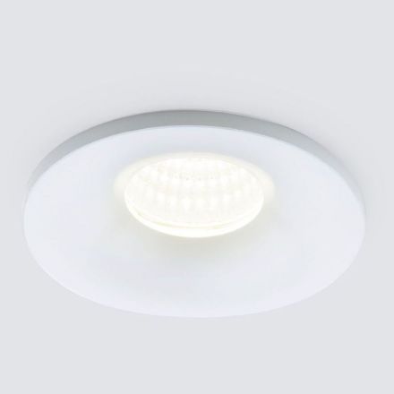 Встраиваемый точечный светодиодный светильник Elektrostandard 15270/LED белый
