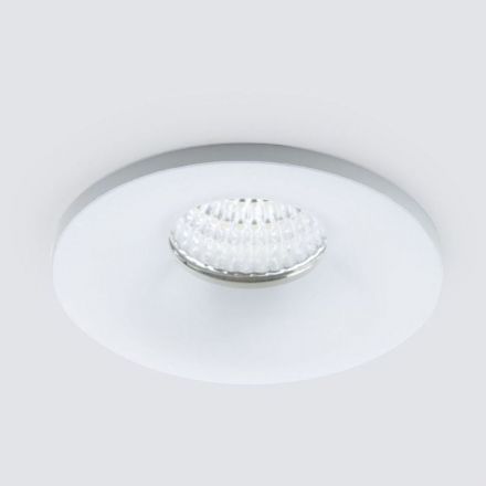 Встраиваемый точечный светодиодный светильник Elektrostandard 15270/LED белый