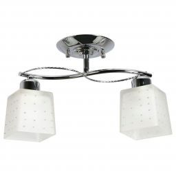 Потолочный светильник 01616/2B CR WT ЭкономСвет (EKONOMSVET 01616/2B CR WT)