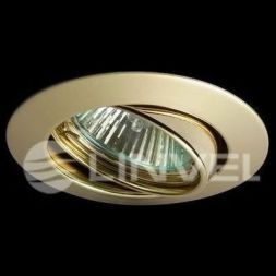 Светильник встраиваемый Linvel Свет-к под MR-16 поворот. золото DL 11 LINVEL