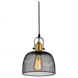 Подвесной светильник Gerhort G71158/1BK+GD BK