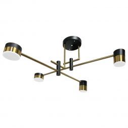 Потолочный светодиодный светильник Gerhort G51243/4BK+AB