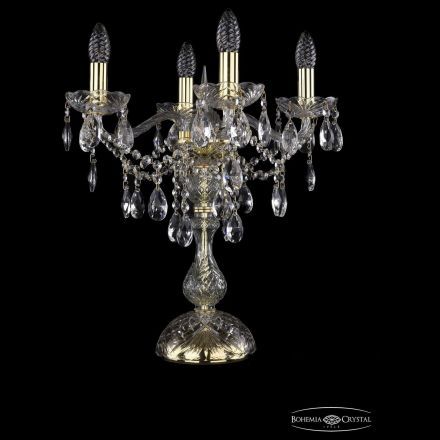 Настольная лампа Bohemia Ivele Crystal 1415L/4/141-47/G