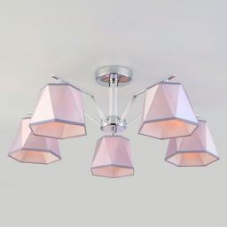 Люстра Eurosvet 60076/5 хром (EUROSVET 60076/5 хром)