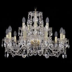 Люстра Bohemia Ivele Crystal 1402/10+5/240/G (BOHEMIA 1402/10+5/240/G)