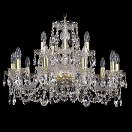 Люстра Bohemia Ivele Crystal 1402/10+5/240/G