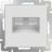 Розетка двойная Ethernet Werkel W1181101 белый (WL01-RJ45+RJ45)