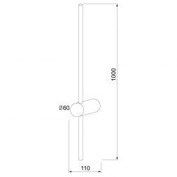 Светильник настенный Elektrostandard Cane LED белый (MRL LED 1121)