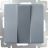 Выключатель трехклавишный (серебряный) Werkel W1130006 (WL06-SW-3G)