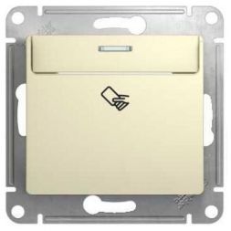Выключатель карточный Schneider Electric Glossa Беж , сх.6 GSL000269