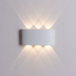 Уличный настенный светильник Arte Lamp A3722AL-2WH