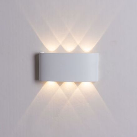 Уличный настенный светильник Arte Lamp A3722AL-2WH