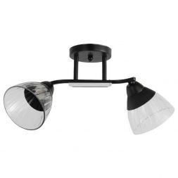 Люстра ЭкономСвет 12205/2BK CL+BK