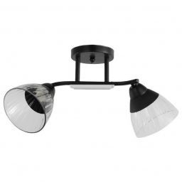 Люстра ЭкономСвет 12205/2BK CL+BK (EKONOMSVET 12205/2BK CL+BK)