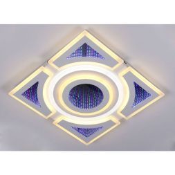 Светильник светодиодный Linvel MS 1043 Белый 170W 3D-эффект 3000-6500К 20400Lm с ПДУ