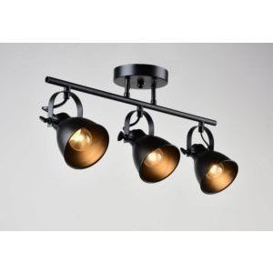 Спот Linvel LV 9115/3 Детройт Черный E14