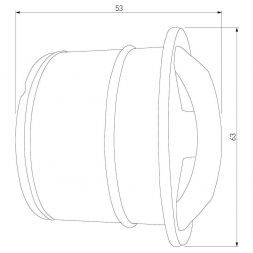 Подсветка для лестниц Elektrostandard MRL LED 1106 Алюминий