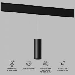 Slim Magnetic Умный трековый светильник 15W 2700-6500K Dim Amend (чёрный) Elektrostandard