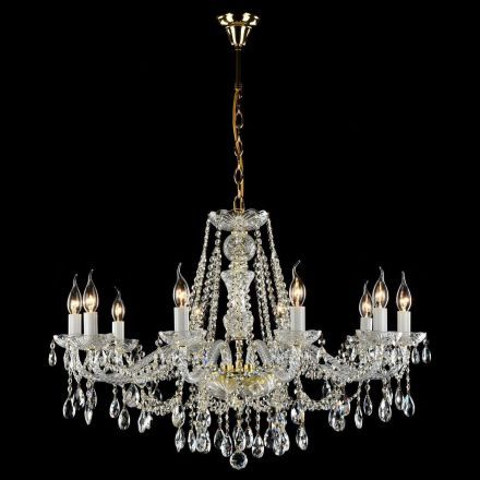 Люстра хрустальная Maytoni DIA019-10-G