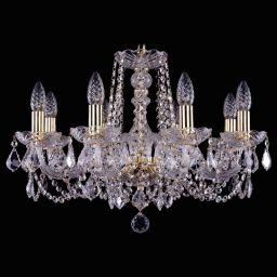 Люстра Bohemia Ivele Crystal 1402/8/195/G/Leafs (BOHEMIA 1402/8/195/G/Leafs) Люстра Bohemia Ivele Crystal 1402/8/195/G/Leafs (BOHEMIA 1402/8/195/G/Leafs)