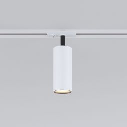 Трековый светильник Elektrostandard Diffe белый/черный/10W 4200K (85152/01) однофазный