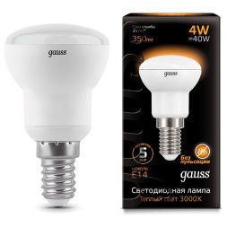 Лампа Gauss 106001104 LED Reflector R39 E14 4W 2700K