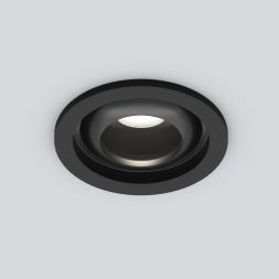 Встраиваемый точечный светодиодный светильник Elektrostandard 25022/LED 5W 4200K BK черный