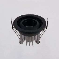 Встраиваемый точечный светодиодный светильник Elektrostandard 25022/LED 5W 4200K BK черный