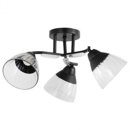 Люстра ЭкономСвет 12205/3BK CL+BK