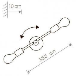 Бра Nowodvorski Sticks 9077