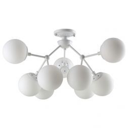 Потолочная люстра Crystal Lux Medea PL9 White