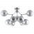 Потолочная люстра Crystal Lux Medea PL9 Chrome